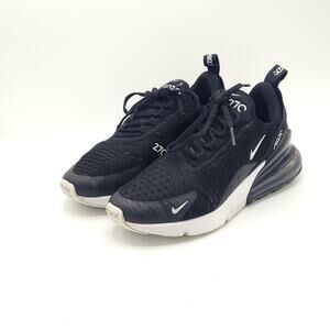 NIKE AIR MAX 270 Black Anthracite WHITE AH6789-001 women's size 5.5